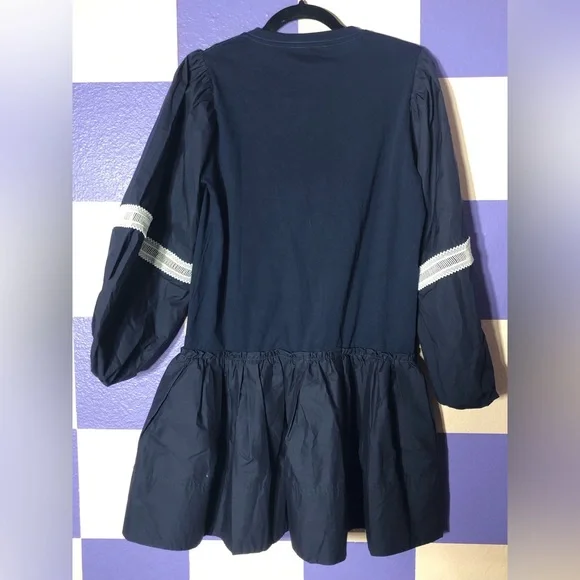 NWOT Tanya Taylor Kirstie Minidress in Maritime Blue - Size S - Picture 2 of 5